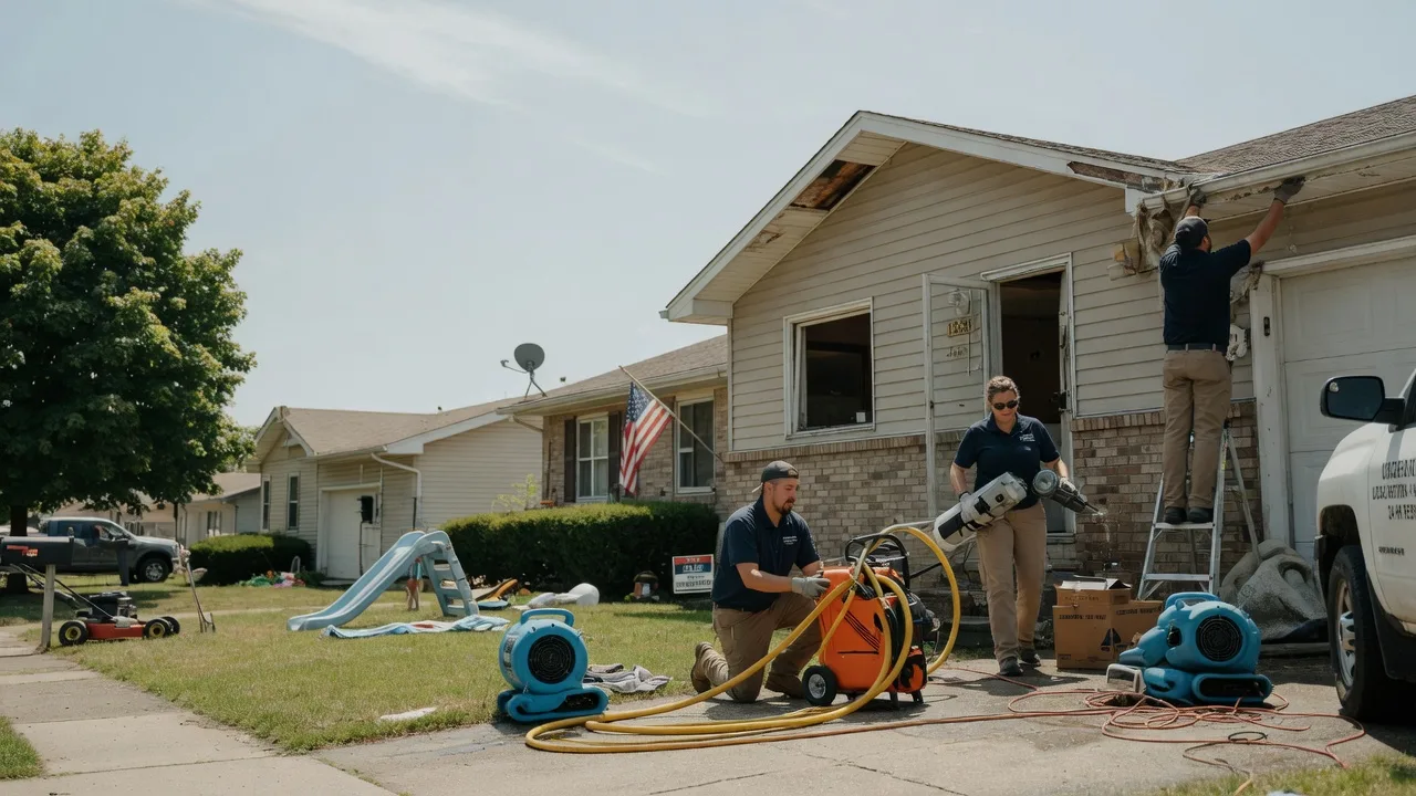Water Damage Restoration in Hillsboro, IL near me